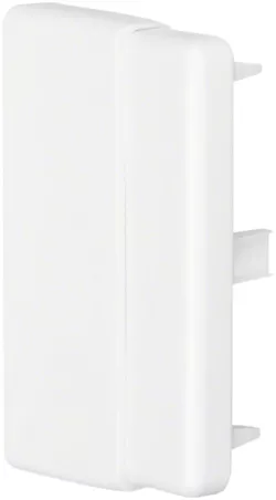 LF ES 60090 OS Embout de fermeture blanc, encliquetable,